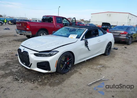 2023 BMW M440I из США, поврежденный, VIN WBA53AT07PCL86744